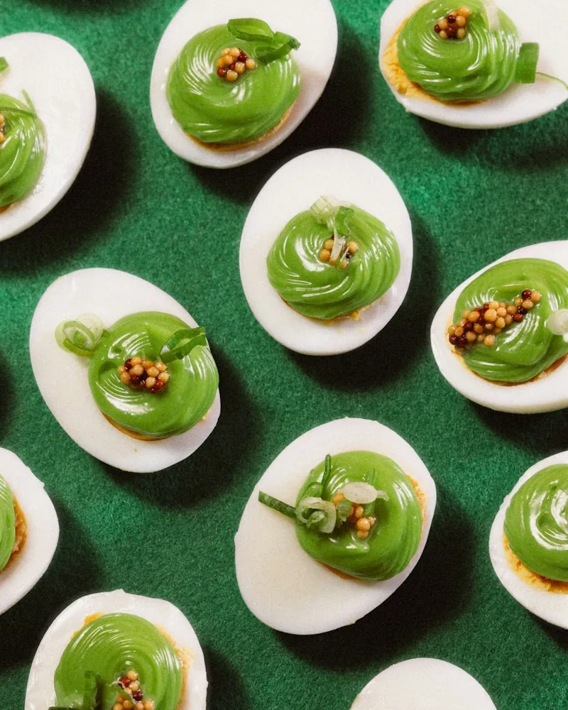 Easter Deviled Eggs recipe