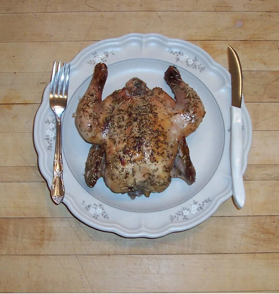 Glazed Cornish Hens recipe