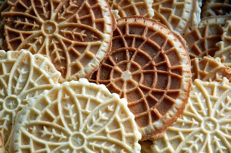 Pizzelle (Italian Waffle Cookies) recipe